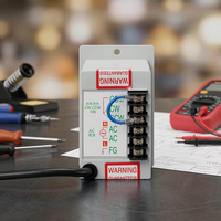 Contrôleur de vitesse de moteur JIUHONG, protection IP54, 6W-1500W, AC 220V, pour convoyeurs, emballage, petites machines de test, protection contre les surcharges et les surintensités