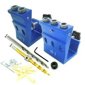 9Mm Xiên Lỗ Khoan Định Vị Chế Biến Gỗ Pocket Pocket Jig Cho Công Cụ Chế Biến Gỗ DIY