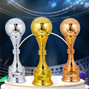Trofeo <span class=keywords><strong>di</strong></span> Calcio in Resina Sabbiato con Stampa <span class=keywords><strong>a</strong></span> Colori Personalizzata per Premi Torneo Miglior Marcatore - Product Image 5