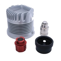 Support de volant en aluminium anodisé CNC, 50 pièces, bouton de roue électrique