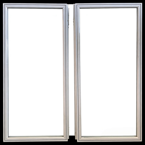 Refroidisseur de boissons à double température haute transparence avec porte vitrée, verre trempé résistant aux chocs, étanchéité parfaite, isolation thermique - Product Image 2