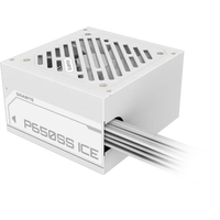 Alimentation PC de bureau gaming GIGABYTE P650SS ICE 650W 80 Plus Silver ATX, PFC actif, MTBF 100k heures, ventilateur HYB 120mm, stock usine, vente en gros