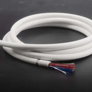 OD8.3MM Flexible medical PVC cable 60pF 198 wire 44AWG coaxial Ultrasonic Transducer Cables