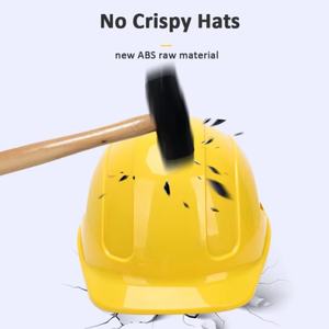 Casco de Seguridad Transpirable de ABS para Construcción e Ingeniería, Cómodo para el Trabajo, Primavera/Verano - Product Image 4