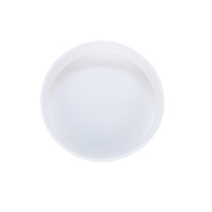 White Round Resin <b>Pot</b> Tray Lightweight Durable For Desktop Floor <b>Standing</b> Use - Product Image 5