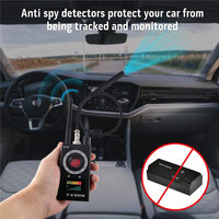 Détecteur de caméra espion RF K18, détecteur de caméra cachée sans fil, détecteur de traceur GPS, scanner, localisateur de dispositif d'écoute GSM