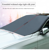 Accessoires Auto pare-brise avant pare-soleil pare-soleil protection solaire couverture de voiture extérieure pour Automobile