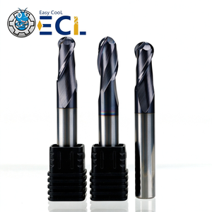 ดอกกัดปลายมน 4 ฟลุต ทังสเตนคาร์ไบด์ เคลือบ AlTiN HRC65 สำหรับงาน CNC รุ่น Easy Cool - Product Image 2