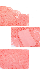 2023 donne pizzo Boyshort Sexy mutandine floreali S-L ragazze biancheria intima a vita bassa signore comode mutande Lingerie femminile - Product Image 4