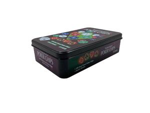 Fabricant professionnel Ensemble de jetons de poker à motif numérique de 100 mètres avec boîte en plastique durable pour <span class=keywords><strong>jeu</strong></span> de société - Product Image 5