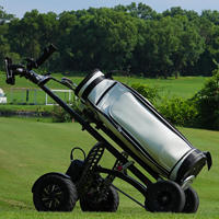 Scooter de golf électrique ES1388 Pro avec batterie à déconnexion rapide, chariot de golf pliable, prix usine