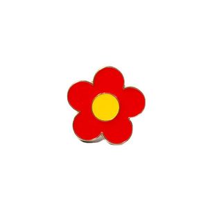 Épinglette promotionnelle personnalisée en émail souple, motif tournesol, artisanat métallique pour fleurs, épinglette en émail sur mesure - Product Image 2
