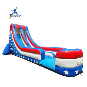 สไลเดอร์เป่าลมพีวีซีรูปดาวสำหรับใช้ในเชิงพาณิชย์ สไลเดอร์น้ำมืออาชีพ บ้านเด้งดึ๋งน้ำ สไลเดอร์น้ำสำหรับเด็กเล่นในสวนหลังบ้าน สำหรับใช้กับสระน้ำ - Product Image 1