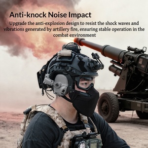 Auriculares Tácticos FMA <span class=keywords><strong>PRO</strong></span> AMP <span class=keywords><strong>PRO</strong></span> con Cancelación de Ruido para Comunicaciones, Auriculares con Intercomunicador para Tiro IPSC con Casco - Product Image 4