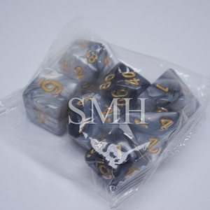 Số Lượng Lớn Bán Buôn Custom D4 D6 D8 D10 D12 D20 D % Hai Giai Điệu Nhựa Đa Diện <span class=keywords><strong>RPG</strong></span> Game Set <span class=keywords><strong>Dice</strong></span> - Product Image 5