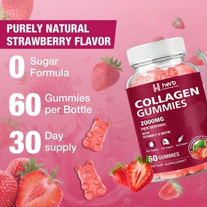 Gummies de collagène à marque privée OEM/ODM, produit de beauté multivitaminé pour la santé des cheveux, de la peau et des ongles, soutien anti-rides pour adultes - Product Image 6