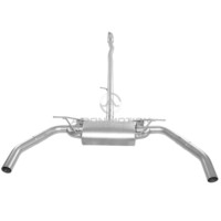 Airon Perfect Fit pour Lynk Co 03 2.0L, échappement arrière Valvetronic en acier inoxydable de 1,6 mm d'épaisseur, poli miroir, électronique