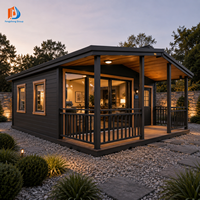 Maisons Modulaires Personnalisables 20ft 40ft 3 Chambres, Maisons Préfabriquées Extensibles en Conteneurs pour l'Habitation Adu en Californie