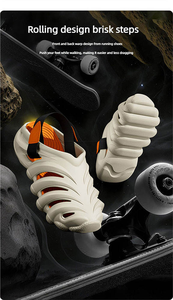 Sandales de voyage pour hommes, design compact et pliable, poche pour sac à dos, semelle antidérapante, taille européenne 39-46, gain de place - Product Image 6