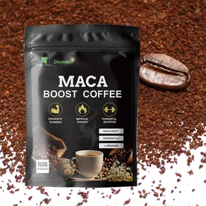 Fábrica Preço Man power café personalizado Private label ervas ervas Instant Maca Café para homens