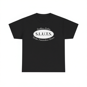 Camiseta Southern Ladies Under Tremendous Stress, negra, sarcástica, humorística - Product Image 2