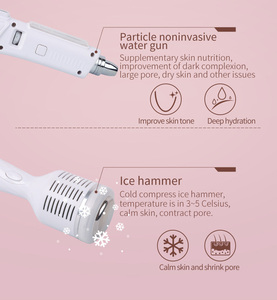 Appareil de beauté pour le visage 4 en 1 de qualité supérieure pour usage domestique, en ABS, sans aiguille, pour le rajeunissement de la peau et l'élimination des poches sous les yeux - Product Image 5