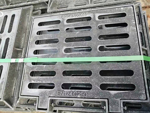 <span class=keywords><strong>Grille</strong></span> rectangulaire d'eau de pluie de la <span class=keywords><strong>fonte</strong></span> EN124 pour l'ingénierie municipale et le drainage souterrain - Product Image 6