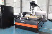 Haute précision 1545 2060 4 * 8ft CNC routeur 3 axes sculpture bois MDF armoires de cuisine porte faisant ATC CNC Machines