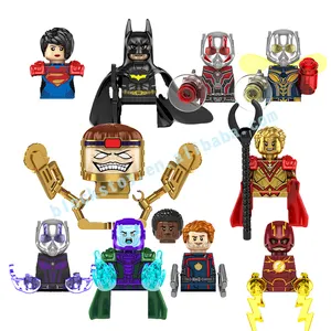 KF6185 Super Heroes Aranha Punk Mini Montado Figuras de Ação Homem Figuras Building Blocks Kids Gift Brinquedos