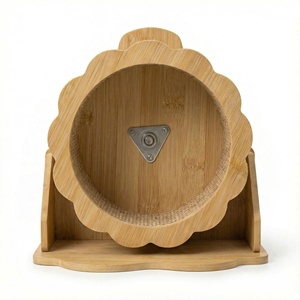 Roue d'exercice transfrontalière pour petits animaux, ultra-silencieuse, respectueuse des pattes, rotation fluide, vente en gros - Product Image 5