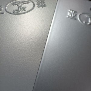 Revêtement texturisé métallique collé par effet argenté <span class=keywords><strong>brillant</strong></span> de poudre en métal flexible de jantes lisses superbes - Product Image 1