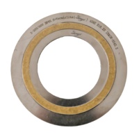 Joint spiralé ASME B16.20 SS304 SS316 avec garniture en graphite, joint de bride à anneaux intérieur et extérieur pour pipeline