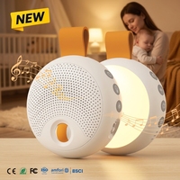 Machine à bruit blanc HiFiD HFD-W50C, veilleuse à lumière rouge, capteur de pleurs, 2000 mAh, fabricant OEM, aide au sommeil pour bébé