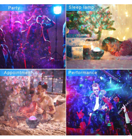 Projecteur Led produisant l'image d'un ciel étoilé avec télécommande, alimenté par Bluetooth, design moderne, idéal pour les enfants, nouveau modèle de 2020