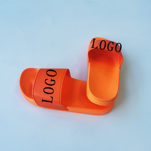 2024 Custom Logo <span class=keywords><strong>orange</strong></span> Haus Bad Sandalen <span class=keywords><strong>Casual</strong></span> Designer Sport Plain Foam PVC Slides Komfort Hausschuhe für Frauen und Männer - Product Image 3