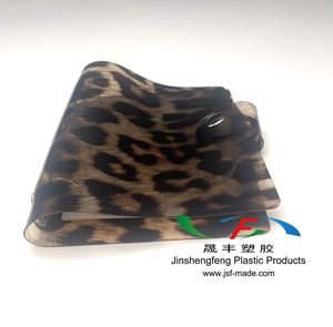 Copertina per Raccoglitore a 6 Anelli Formato A7 in PVC con Motivo Leopardato - Product Image 5