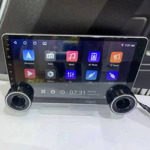 วิทยุติดรถยนต์หน้าจอสัมผัส 10 นิ้ว 2GB+32GB พร้อมปุ่มควบคุมคู่ ระบบนำทาง GPS เครื่องเล่นมัลติมีเดียบลูทูธ รองรับ CarPlay และ Android Auto - Product Image 1