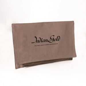 Sac enveloppe en velours de coton écologique durable avec logo personnalisé imprimé pour les voyages, les vêtements, les cosmétiques, les emballages cadeaux et les sacs anti-poussière - Product Image 2