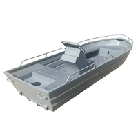 Bateau de pêche tout aluminium de haute qualité, 4,8 m (16 pieds), 30 CV, 8 places, fabriqué en Chine en 2023, à vendre
