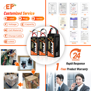 EP 12S 40AH 28AH 22AH UAVバッテリーマッピング/貨物/ロジスティクス/配送充電式ポリマーリポ4バッテリードローンプロフェッショナル用 - Product Image 5
