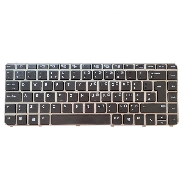 UK Layout Keyboard and Laptop Internal Keyboard Fit for Laptop EliteBook 14 840 G1 G2 850 G1 G2 740 G1 G2 745 G1 G2