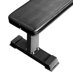 Panca piatta di qualità commerciale-imbottitura in schiuma ad alta densità + tappezzeria in vinile, ideale per palestre, studi e uso ad alta frequenza - Product Image 3