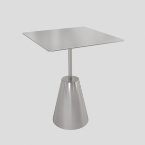 Muebles Modernos para Restaurantes, Mesas y Sillas de Acero Inoxidable Resistentes, Montables en la Pared, para Cafeterías - Product Image 6