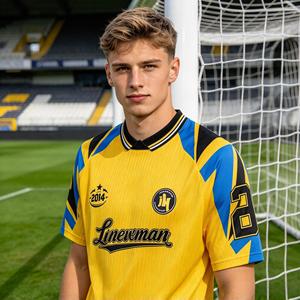 Camiseta de fútbol OEM personalizada con sublimación completa, cuello tejido, estampado completo, logotipo bordado en silicona personalizado para equipo deportivo - Product Image 3