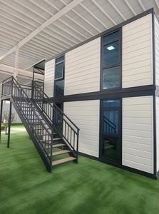 จีนซื้อตู้คอนเทนเนอร์สำเร็จรูปขนาด 20 ฟุต 40 ฟุต แบบพกพา บ้านสำเร็จรูปหรูหรา 2 ห้องนอน พร้อมห้องน้ำ - Product Image 3