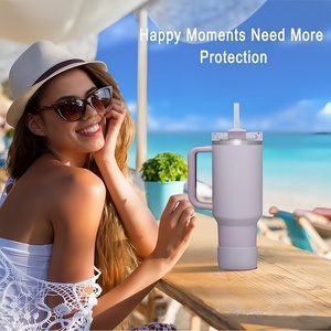 Base de protection antidérapante en silicone de qualité alimentaire sans BPA de 7 cm pour gobelet Stanley certifié CE, vente en gros - Product Image 2