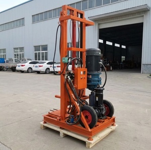 Foreuse hydraulique électrique 4KW portable pour puits <span class=keywords><strong>d</strong></span>'eau, machine de <span class=keywords><strong>forage</strong></span> profond pour couches de sol et de roche - Product Image 6