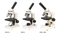 Microscopio biológico monocular para laboratorio, L,118B