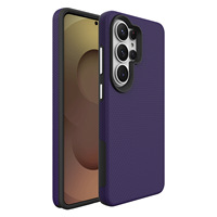 Coques de protection pour téléphone portable Samsung S26 Ultra Plus, design triangulaire, anti-chute, dissipation de la chaleur, TPU PC, coque arrière