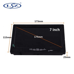 Phổ biến 7 ''hd đầy đủ màu sắc TFT LCD màn hình kỹ thuật số màn hình rộng Rear View Backup máy ảnh cho xe CCD cảm biến hình ảnh 1 năm bảo hành - Product Image 4